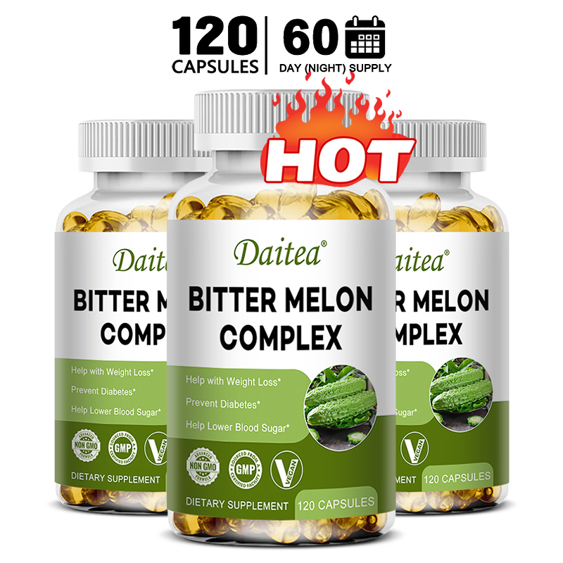 Bitters Bottle Set - Daitea Natural Bitter Melon Extract Capsules
