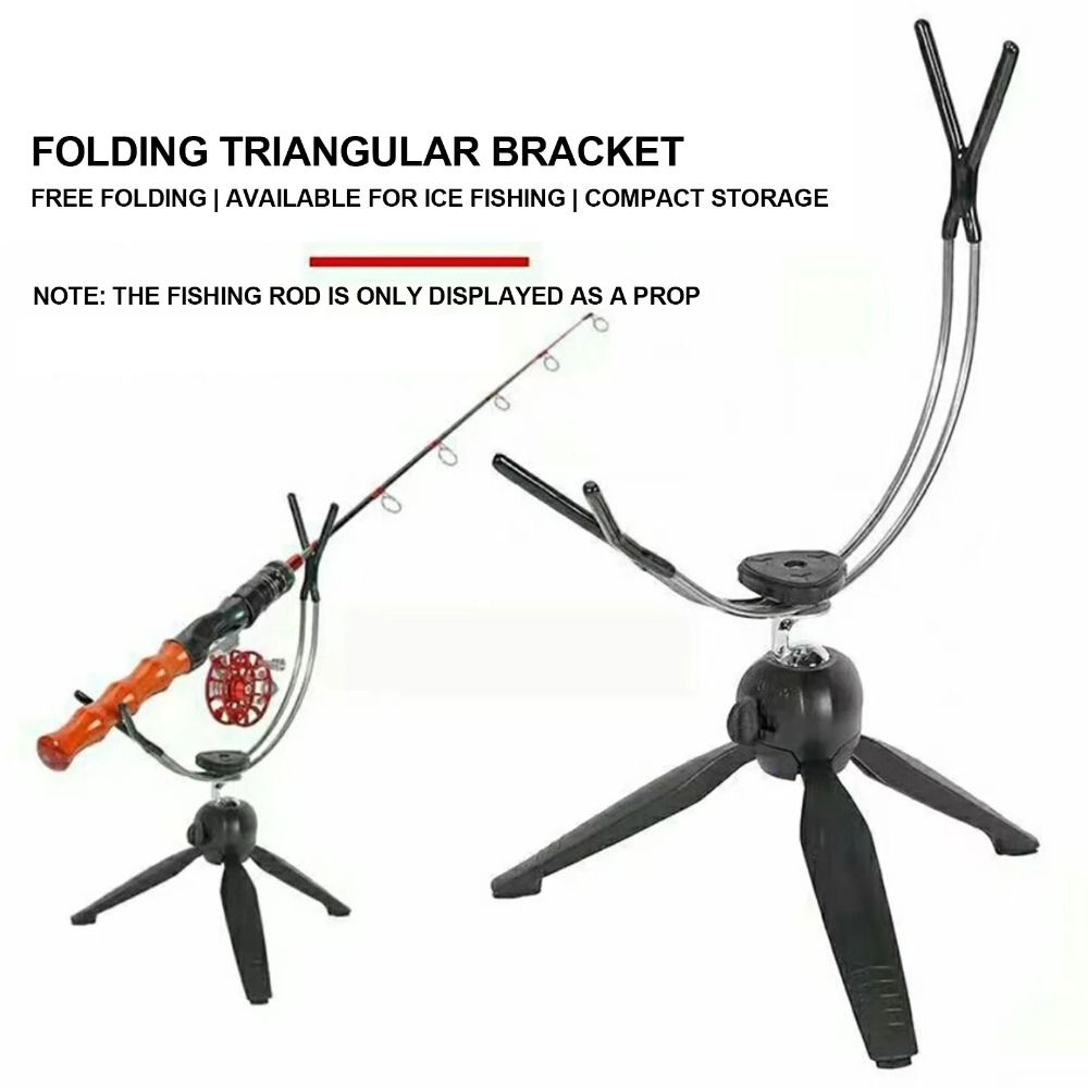 Ice Pick Pick - 360° Adjustable Ice Fishing Rod Rack