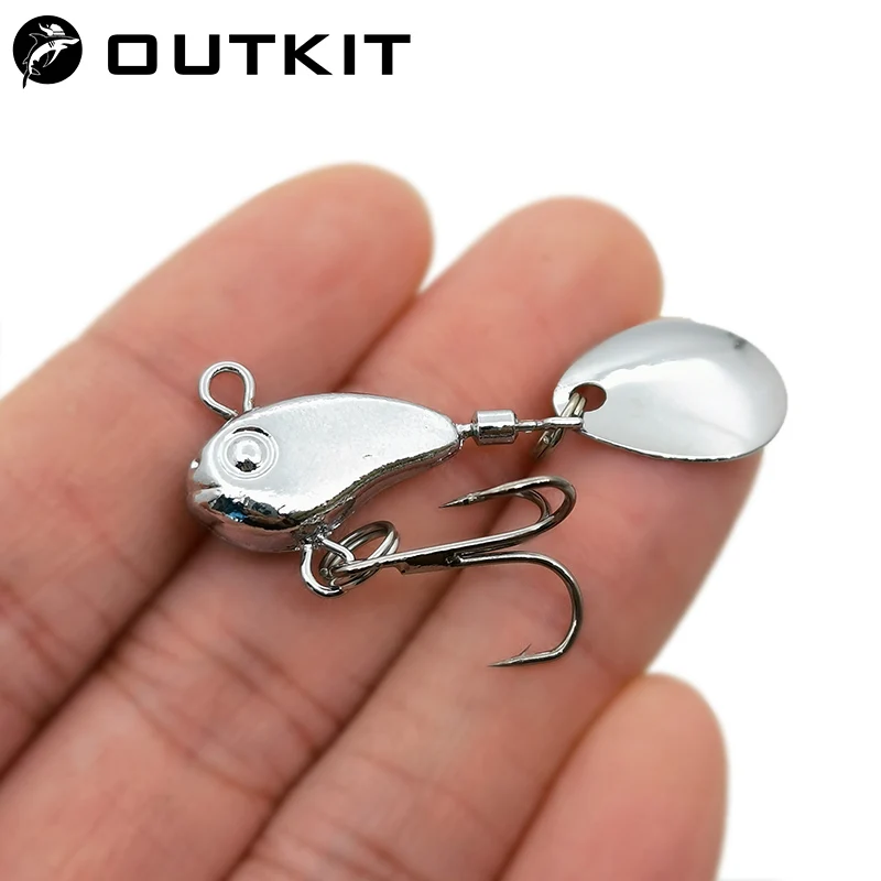 Ice Pick Pick - OUTKIT Metal Mini VIB With Spoon