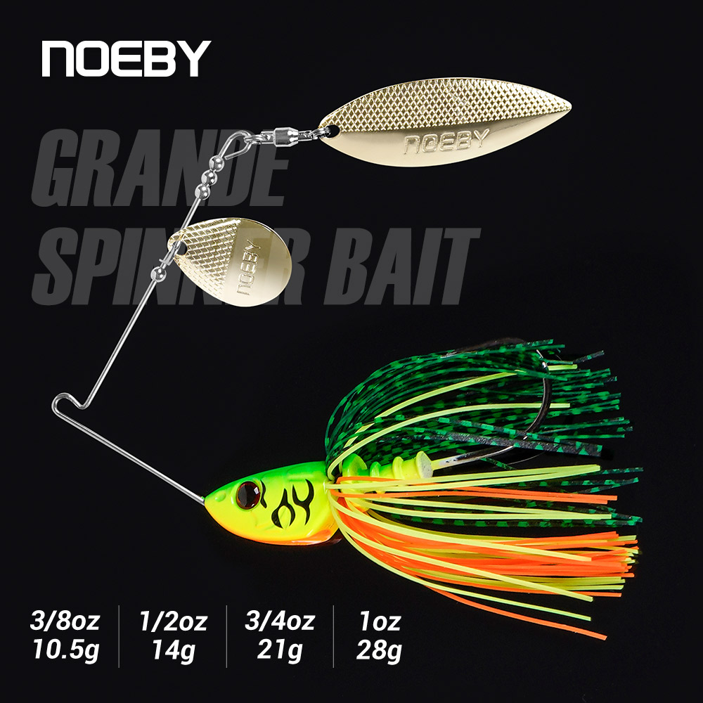 Noeby Spinnerbait 10.5g 14g 21 - огляд і ціна Jigger Double Sided