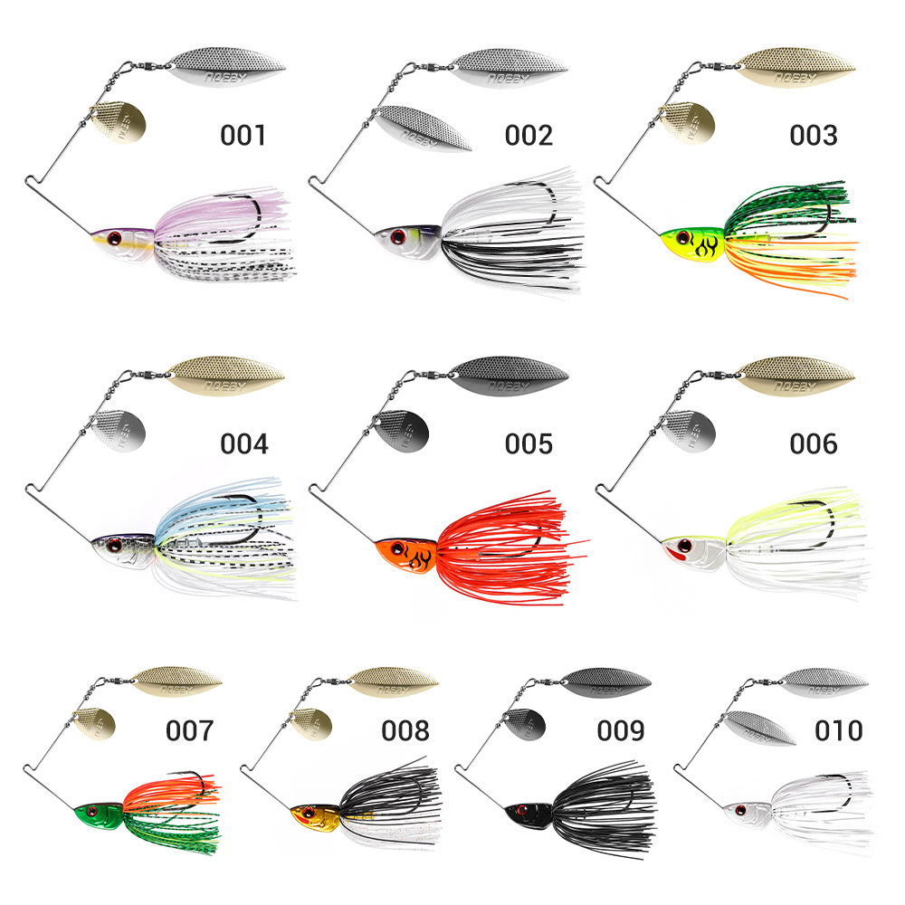 Noeby Spinnerbait 10.5g 14g 21 - огляд і ціна Jigger Double Sided