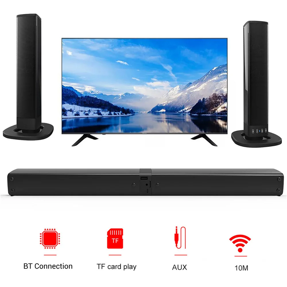 Wireless Bluetooth TV Sound Ba - огляд і ціна Home Bar And Theater