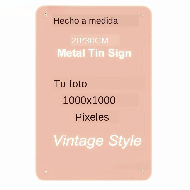 Personalized 20×30cm Vintage S - огляд і ціна Home Bar Cafe