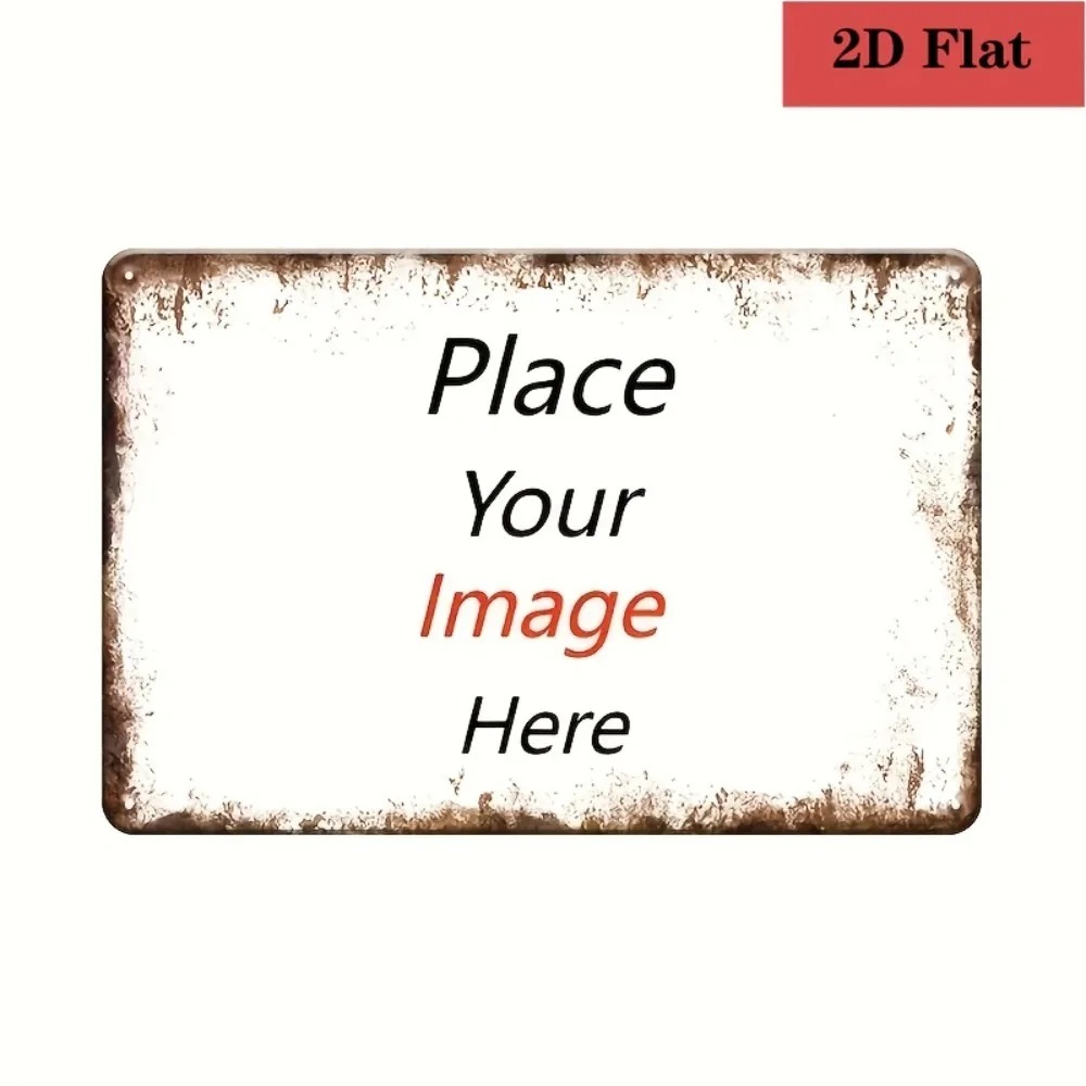 8×12Inch Customizable Metal Pl - огляд і ціна Home Bar Cafe