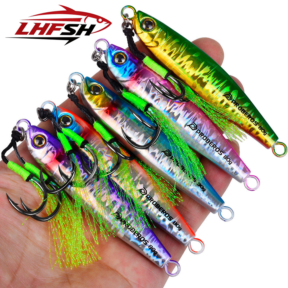LHFSH 35g-80g Long Cast Metal  - огляд і ціна Jigger Double Sided