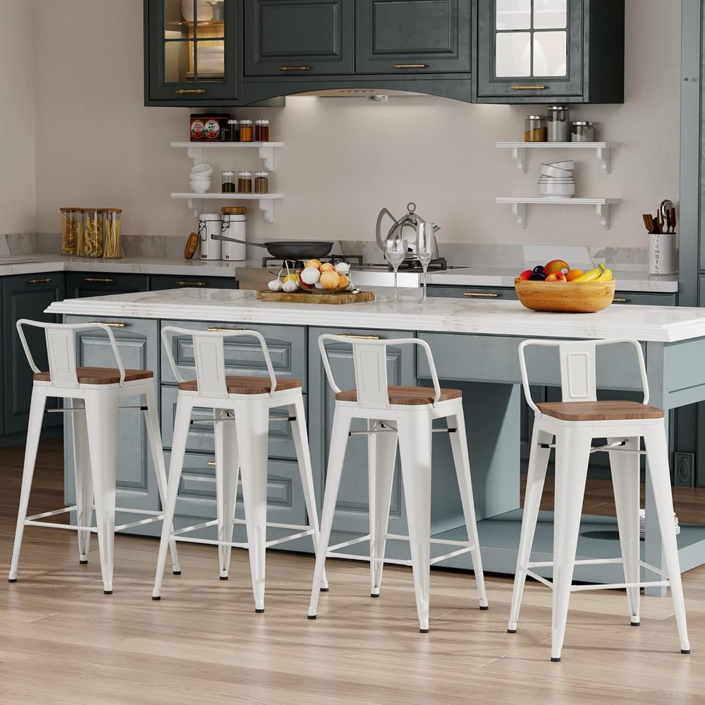26 Inch Bar Stools Set o 4 Ind - огляд і ціна Home Bar And Counter