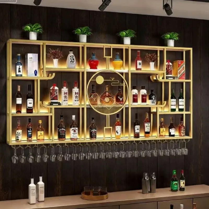 Industrial Wrought Iron Wall M - огляд і ціна Home Bar And Cabinet