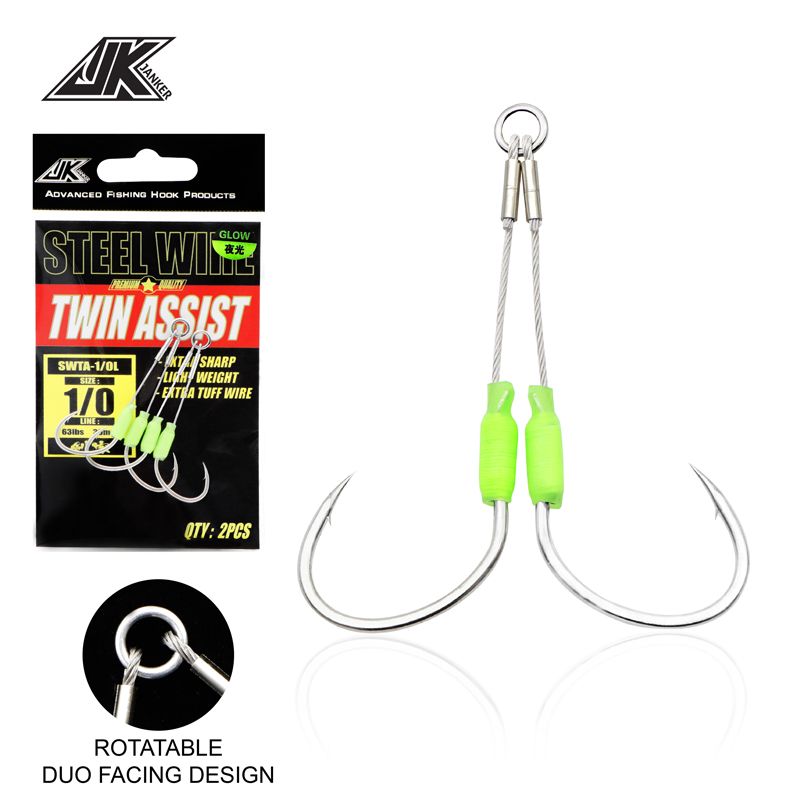 JK 5packs Sea Fishing Hook Ste - огляд і ціна Jigger Double Sided