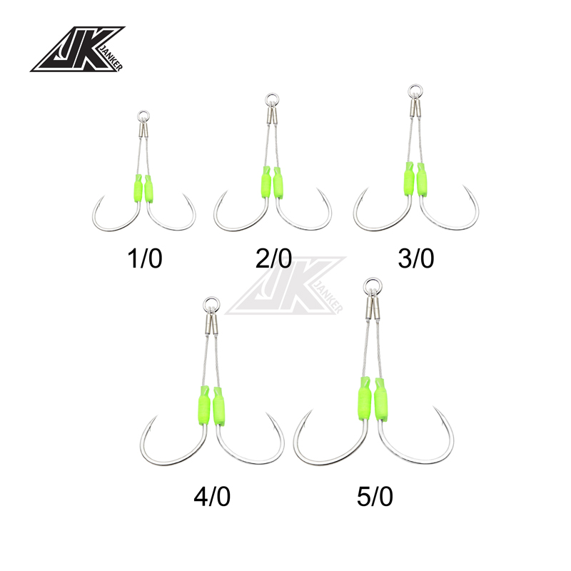JK 5packs Sea Fishing Hook Ste - огляд і ціна Jigger Double Sided
