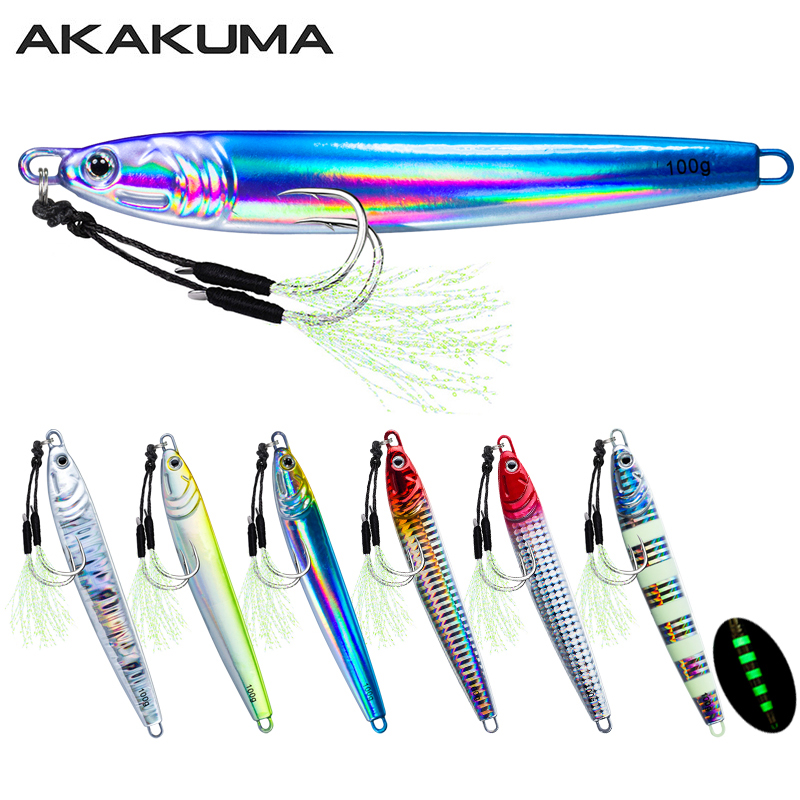 7Pcs 40g 60g 80g 100g Luminous - огляд і ціна Jigger Double Sided