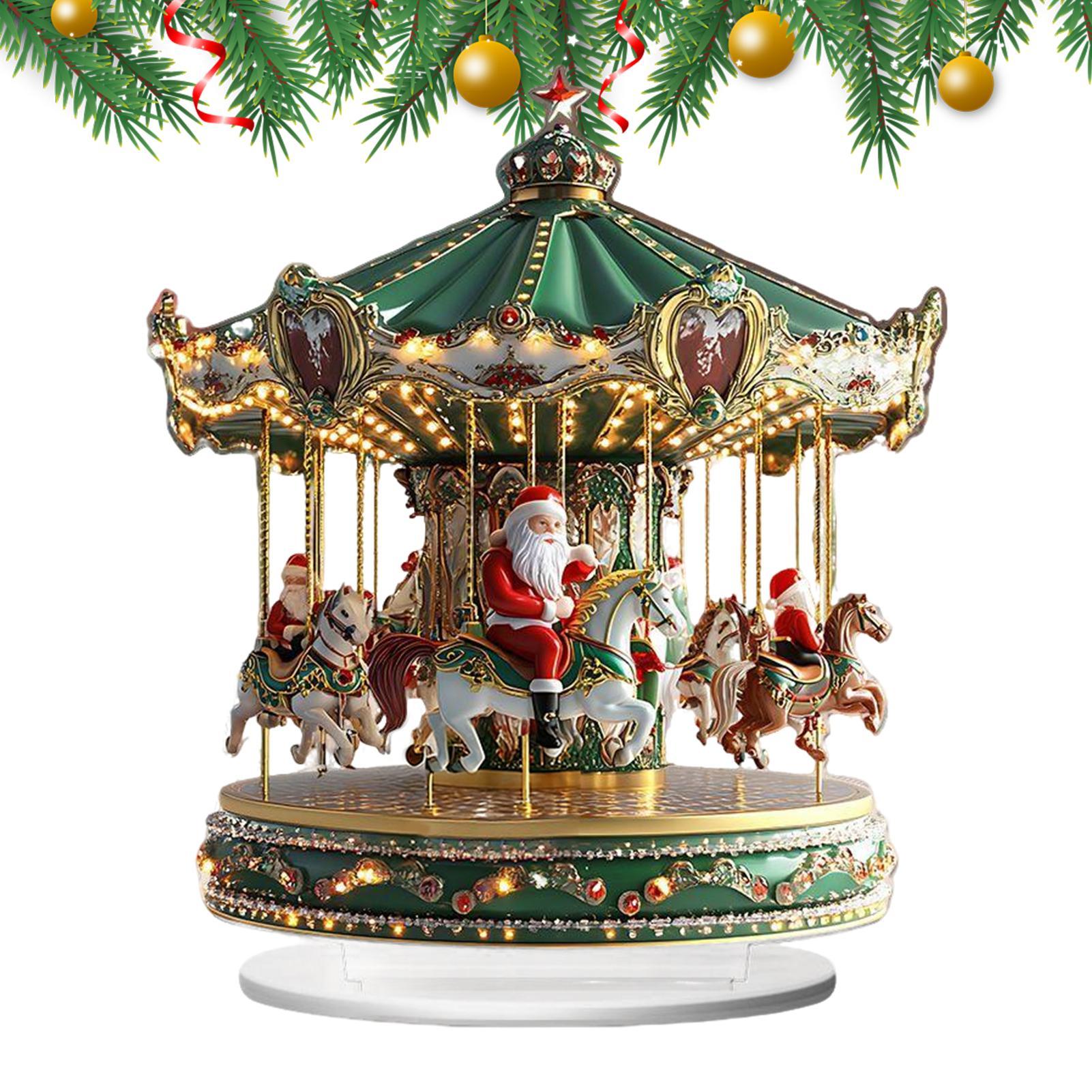Christmas Carousel Acrylic 2D  - огляд і ціна Home Bar Shelf