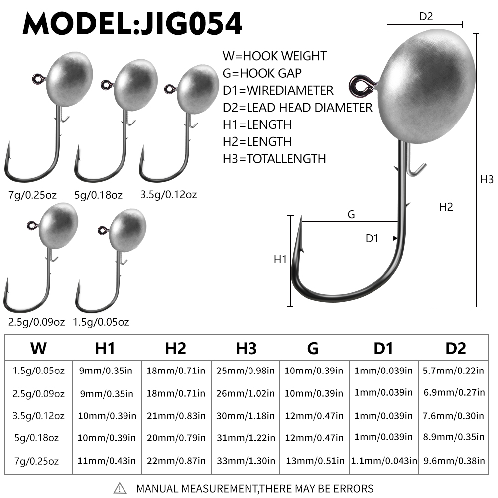 Sunlure 10PCS/Box Oval Lead Ji - огляд і ціна Jigger Double Sided