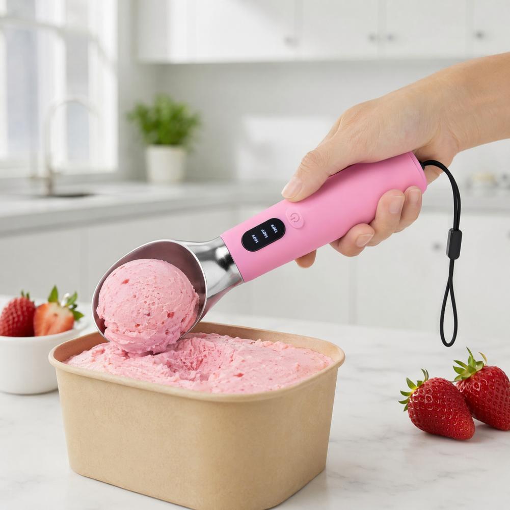 Heated Ice Cream Scoop Recharg - огляд і ціна Ice Pick Pick