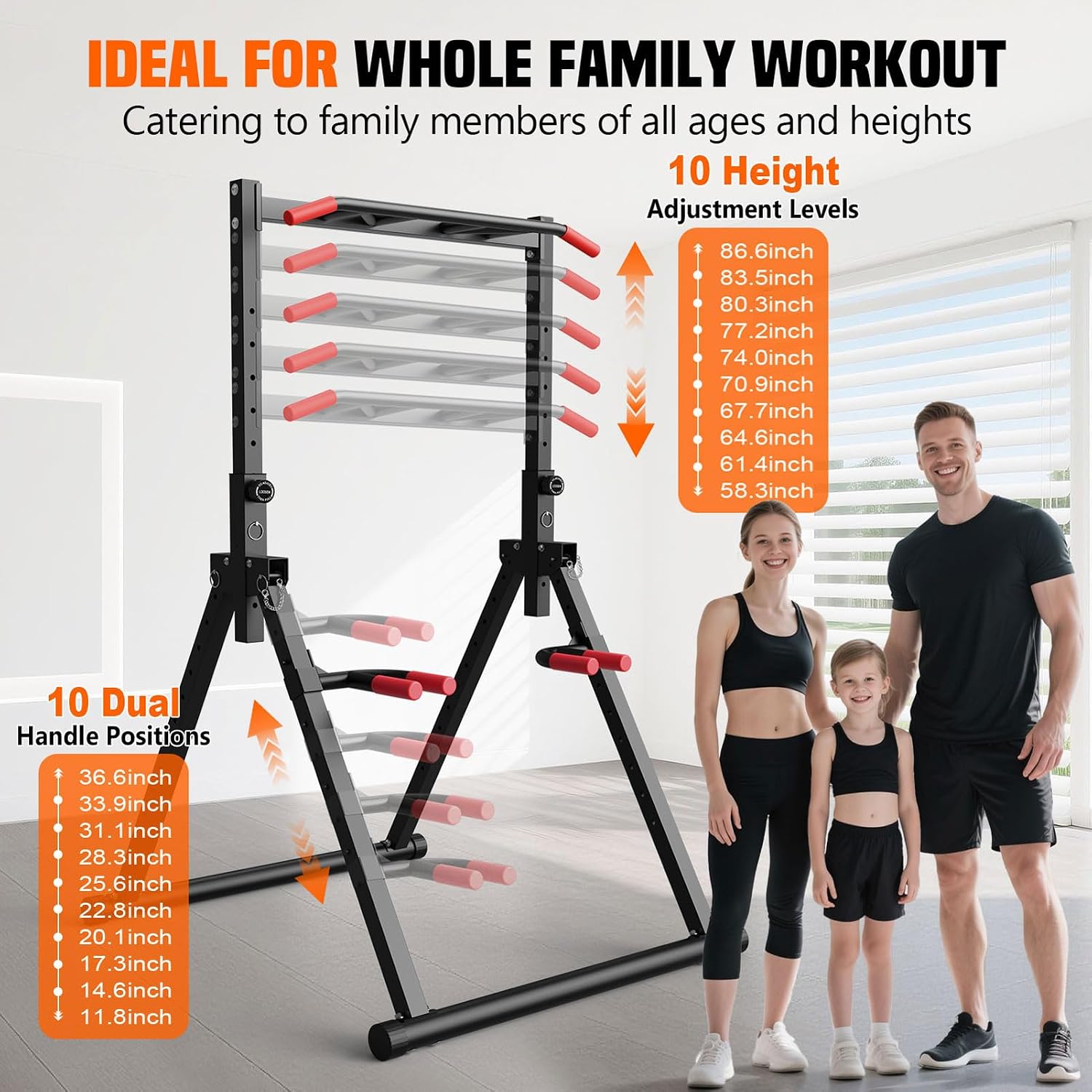 Foldable Power Tower Dip Stati - огляд і ціна Home Bar Stand