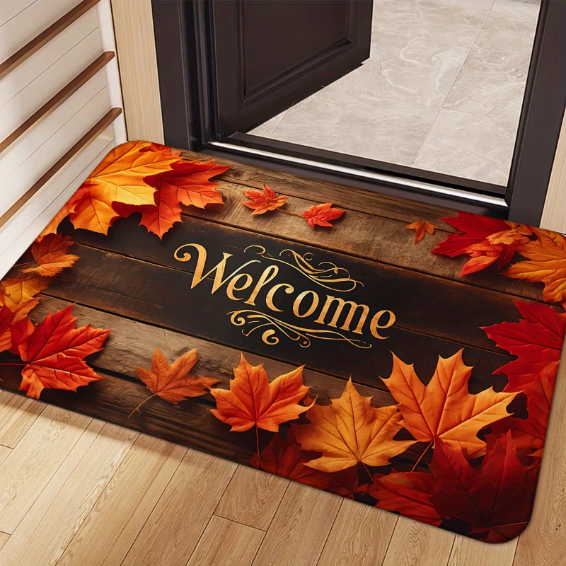 Autumn Maple Leaf Welcome Door - огляд і ціна Home Bar Sink