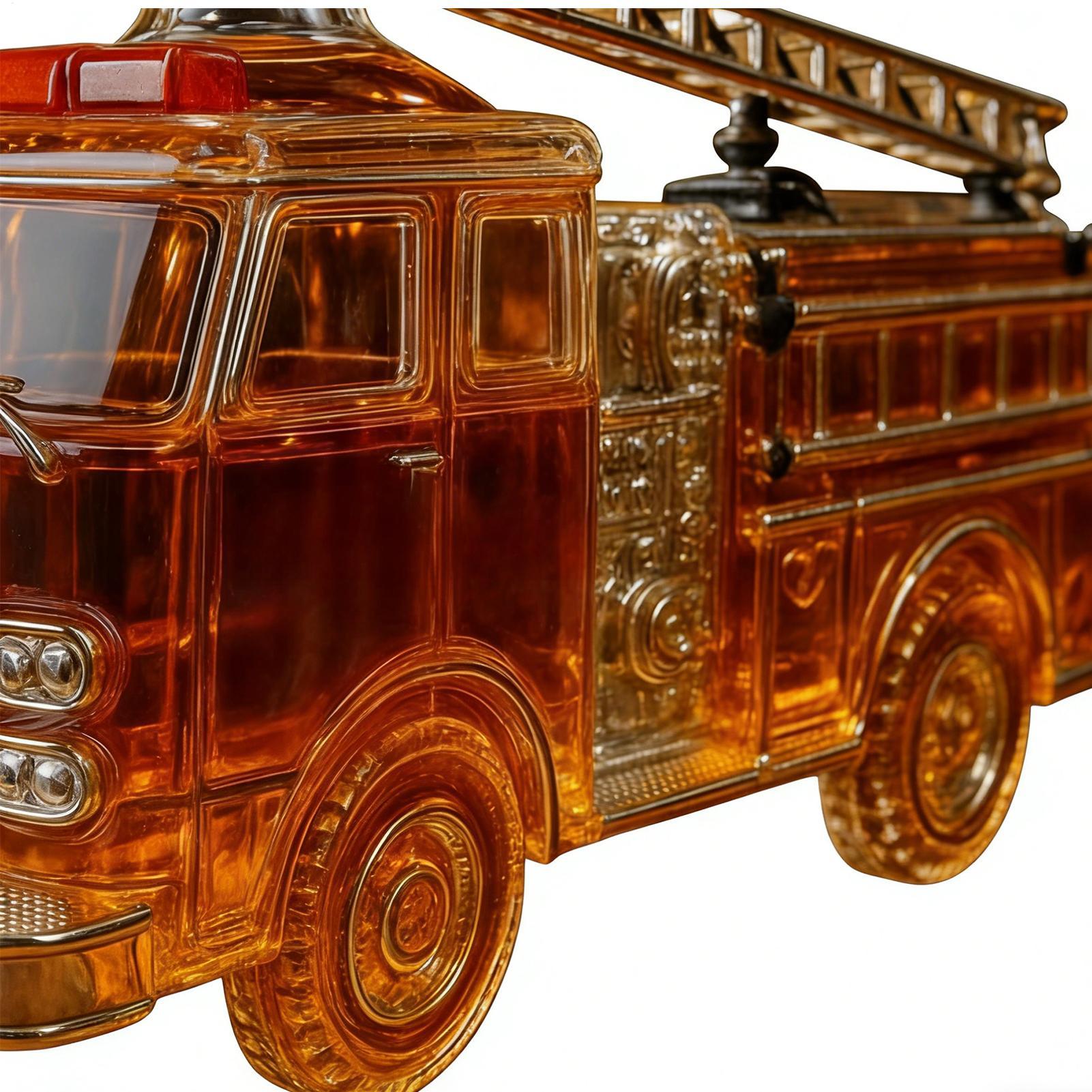 Whiskey Bottle 300ml Fire Truc - огляд і ціна Home Bar And Cabinet