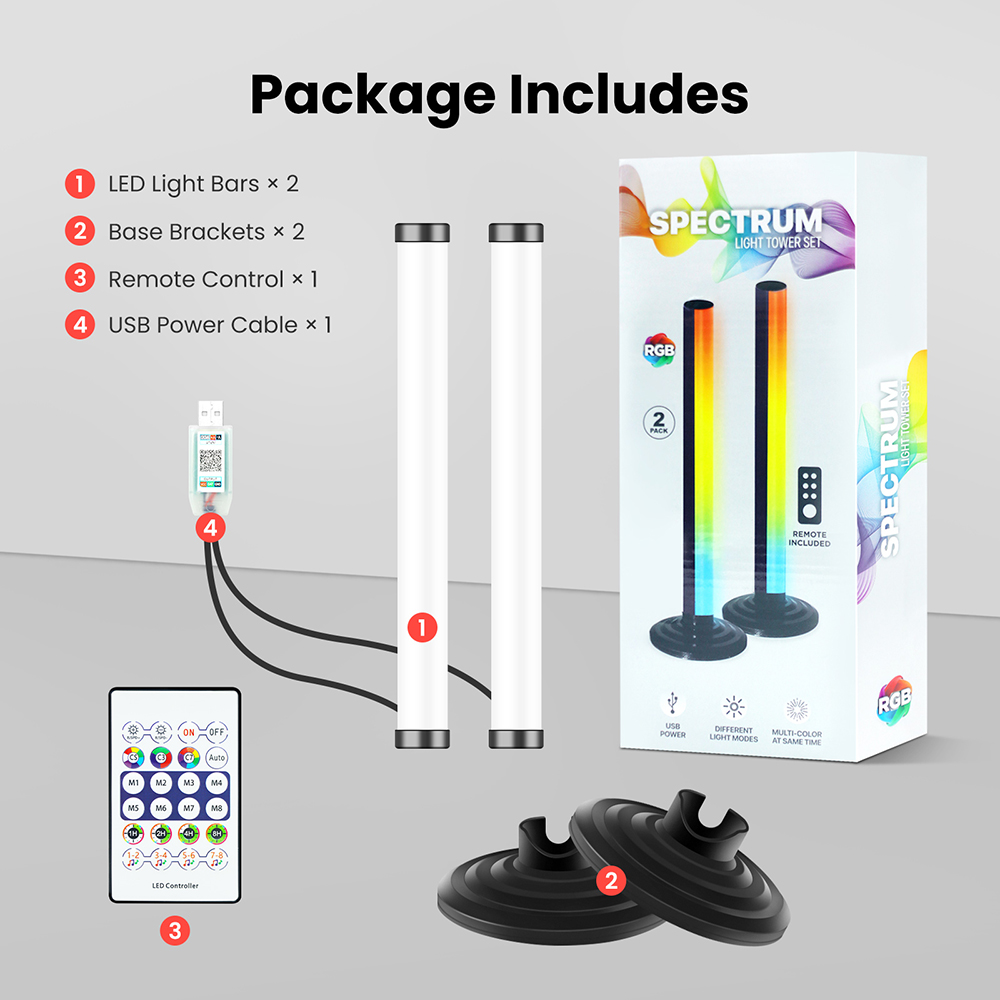 5V Smart LED Corner Floor Lamp - огляд і ціна Home Bar And Theater