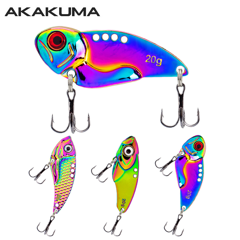 3PCS Metal Colorful VIB Lure 5 - огляд і ціна Jigger Double Sided