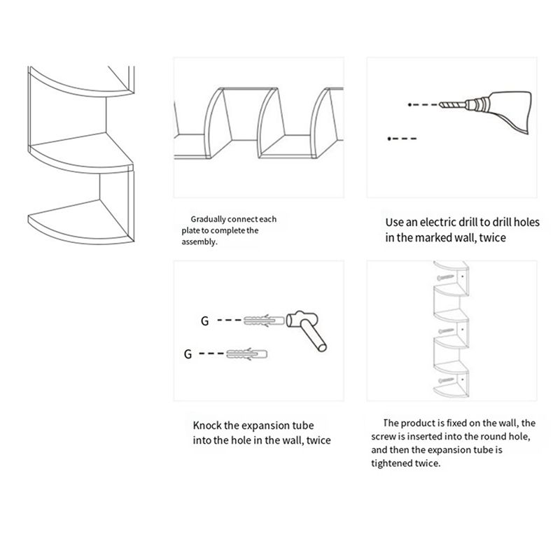 ABUL-Corner Shelf Corner Corne - огляд і ціна Home Bar Shelf