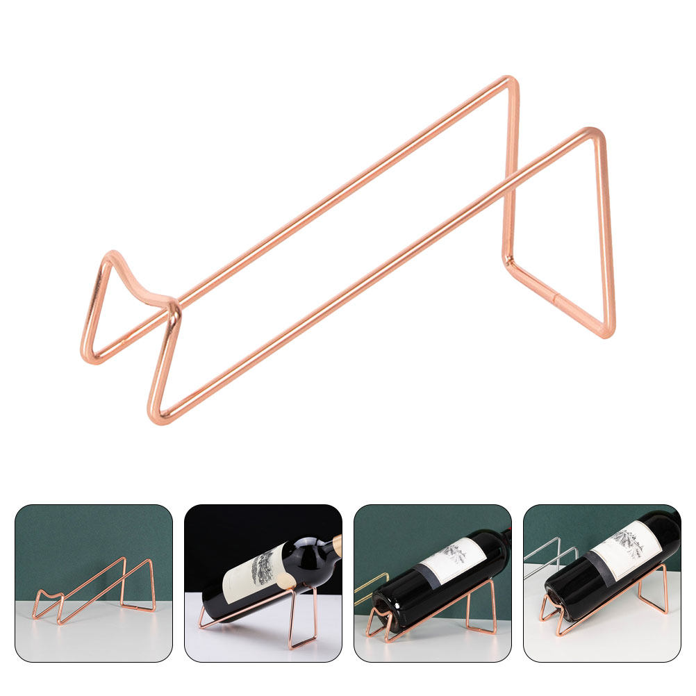 Minimalist Iron Wine Holder Si - огляд і ціна Home Bar Stand