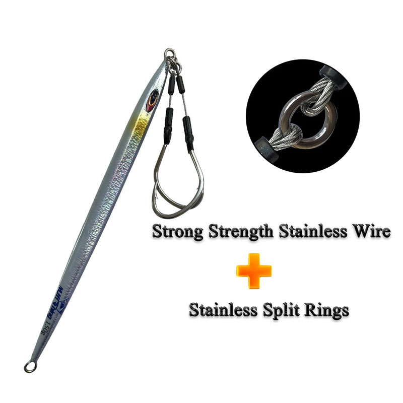 AS 10Pairs Barbed Double Hooks - огляд і ціна Jigger Double Sided