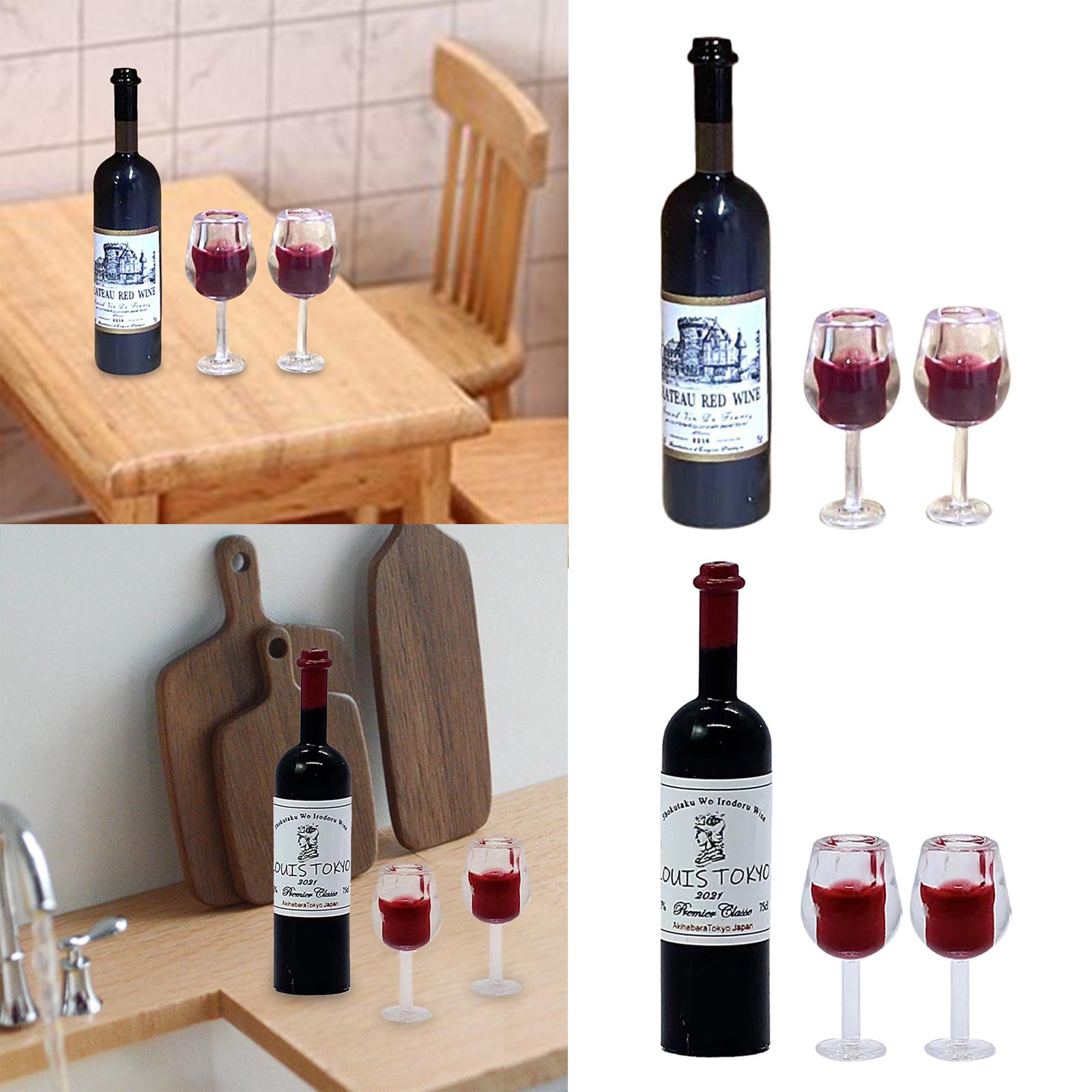 1/12 Scale Dollhouse Wine Bott - огляд і ціна Home Bar Shelf