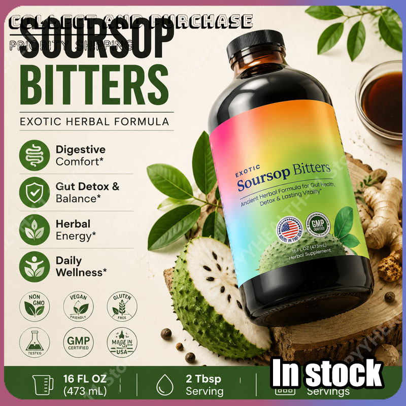 Soursop Bitters Liquid 16 Fl O - огляд і ціна Bitters Bottle Set