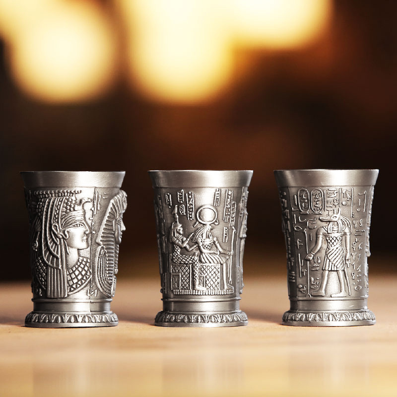I Piece Bronze Metal Vintage E - огляд і ціна Old Fashioned Glass