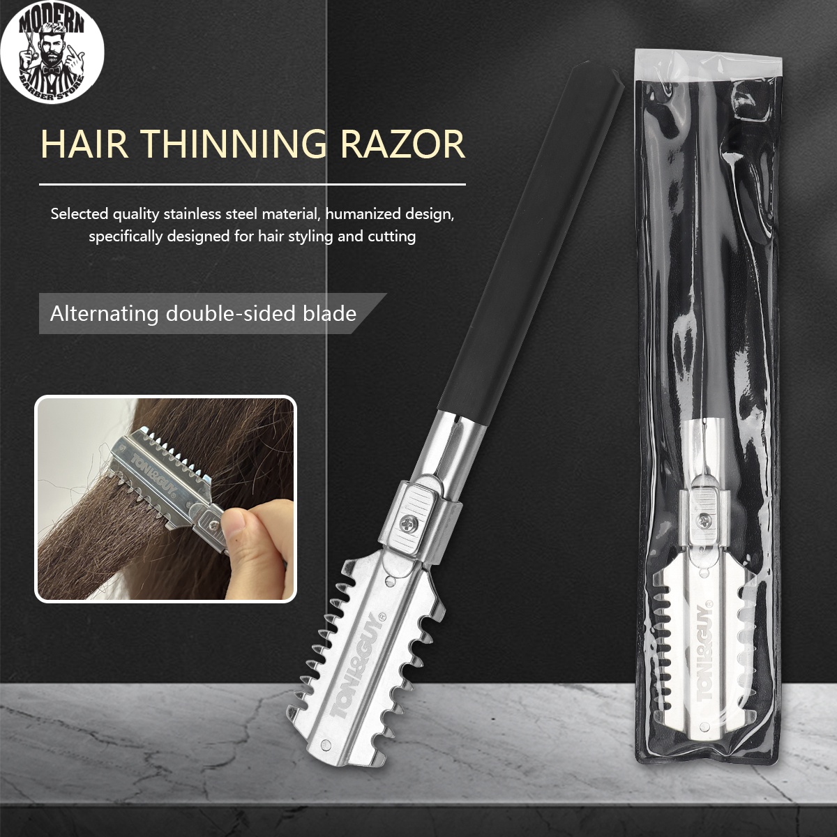 Salon Double-Edge Shaving Hair - огляд і ціна Home Barbershop