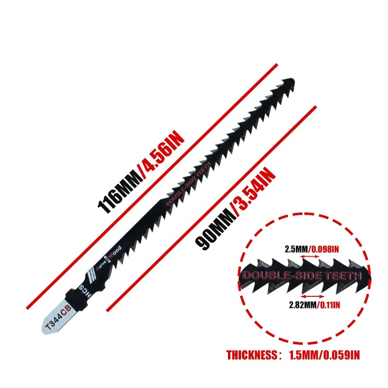 Double-Sided Jigsaw Blades 4/8 - огляд і ціна Jigger Double Sided