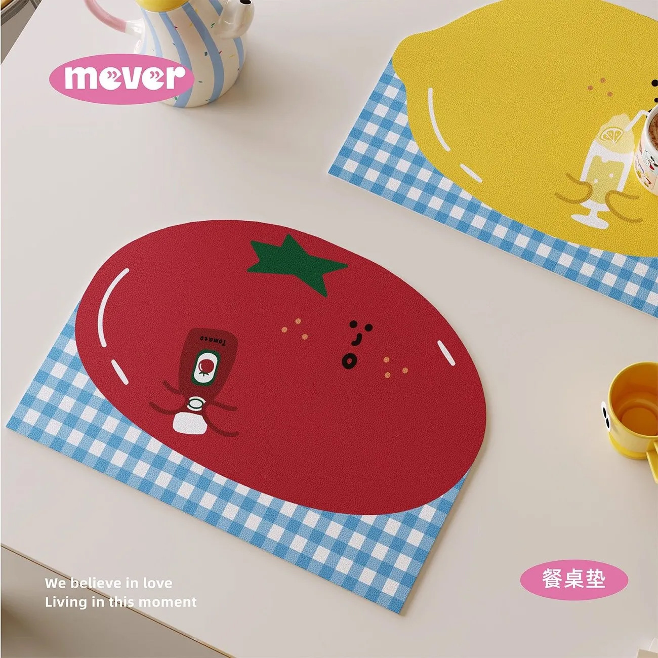 Cartoon Leather Water Proof He - огляд і ціна Bar Mat Rubber