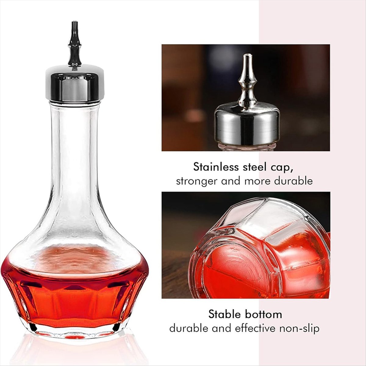 REST 6 PCS Bitters Bottle Set  - огляд і ціна Bitters Bottle Set